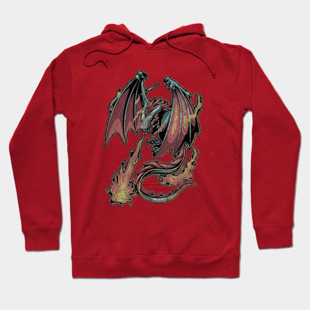 Mythical Dragon Hoodie by ClorindaDeRose